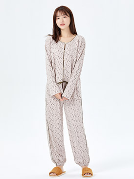 開(kāi)襟衫家居服